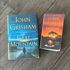 John Grisham Book Set - Gray Mountain & Sooley